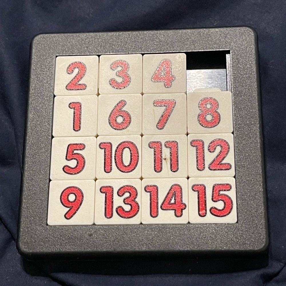 Vintage Puzzle Game Magic Square Pussycat